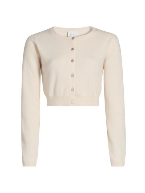 Reformation Women's Janie Cashmere Cardigan - Cream