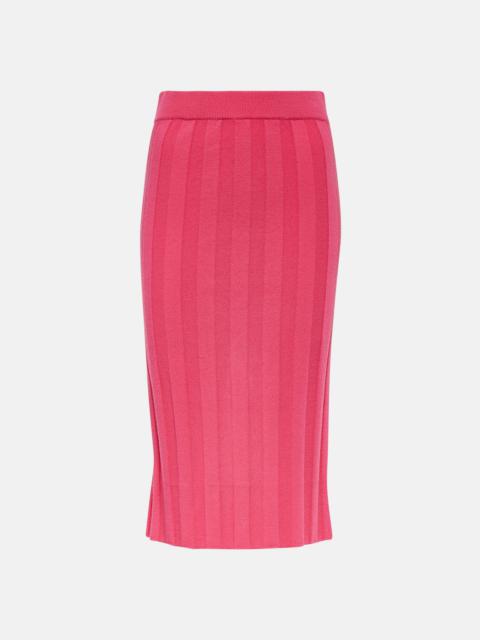 Sportmax Pablo wool-blend midi skirt