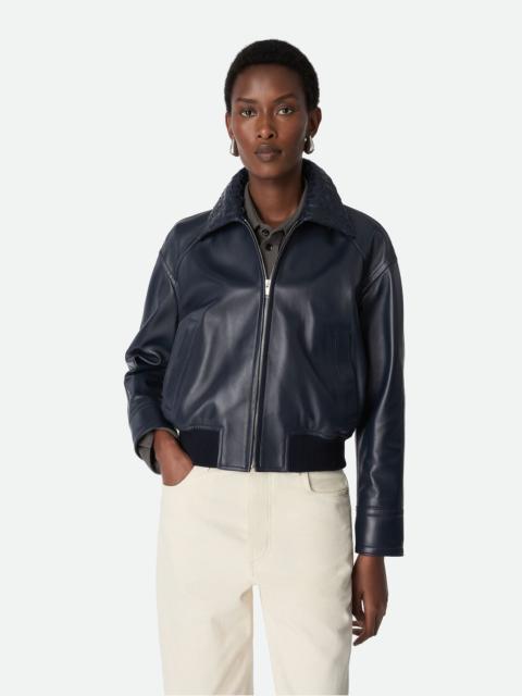 Leather Blouson