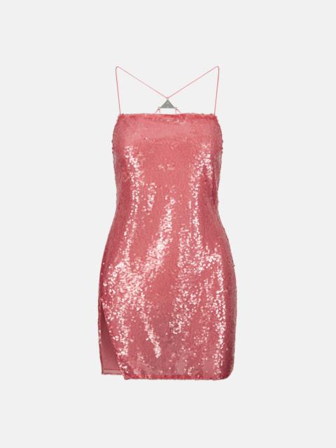 ''FUJIKO'' LIGHT PINK MINI DRESS