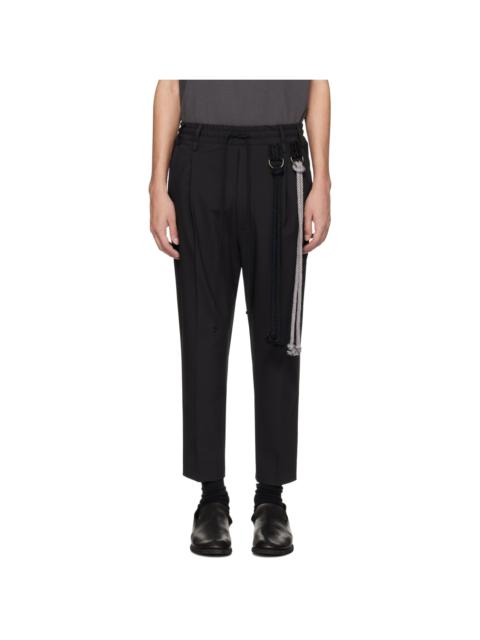 Song for the Mute Black Lanyard Lounge Pants