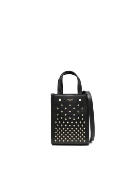 JIMMY CHOO mini studded two-way bag