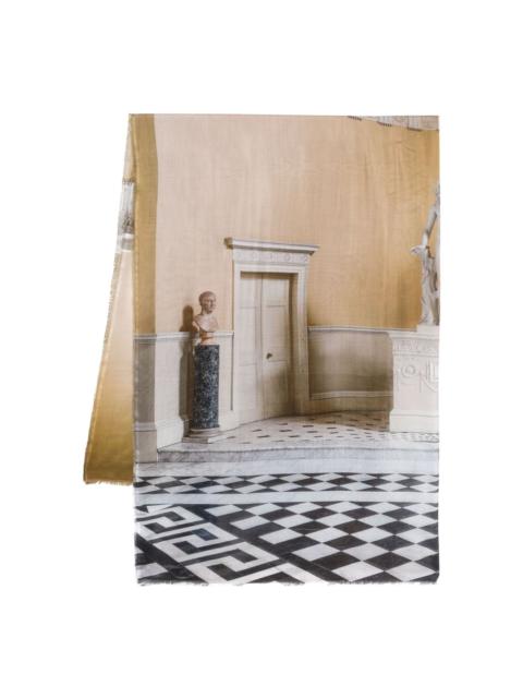Faliero Sarti Syon House-print scarf