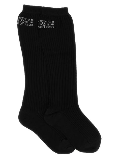 MM6 Maison Margiela 'Bootleg' socks