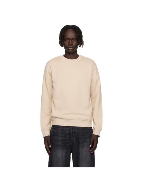 A.P.C. Beige Standard 'A.P.C.' Brodé Sweatshirt