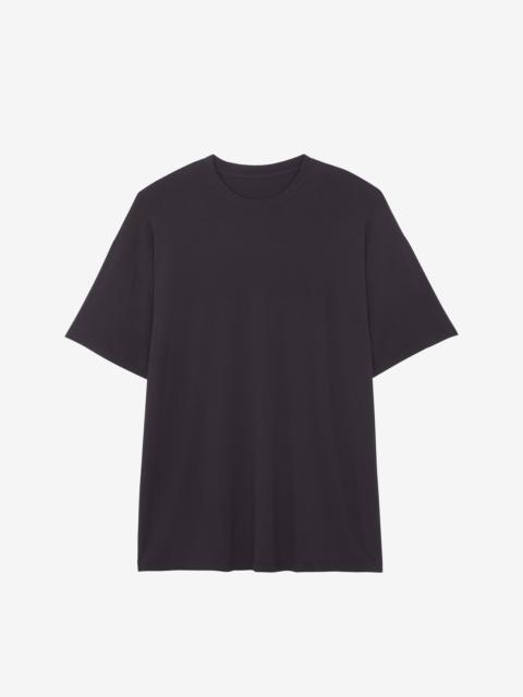 The Frankie Shop Ella Boxy Tee - Dark Plum