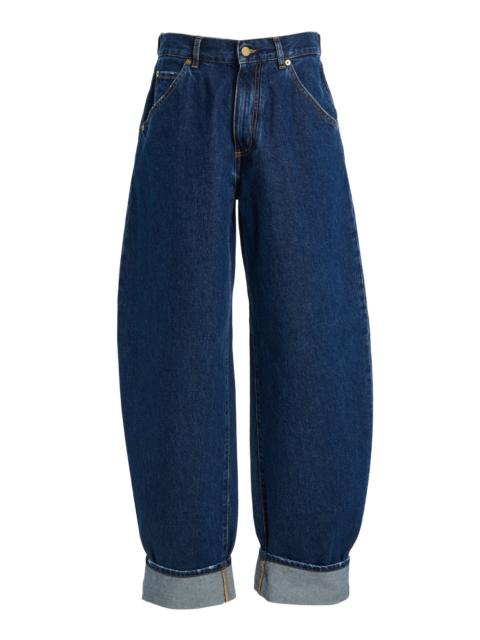 DARKPARK Khris Rigid Mid-Rise Barrel-Leg Jeans