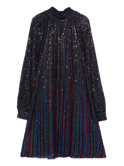 Missoni striped sequin-embellished dress