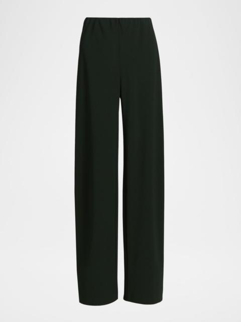 Vince High-Waist Wide-Leg Bias Pants