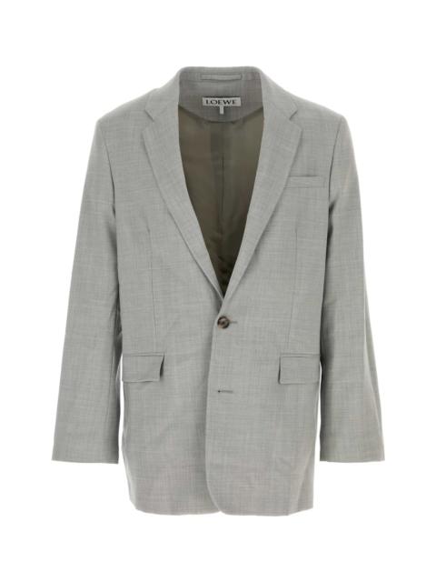 Loewe Dark Blue Poplin Shirt