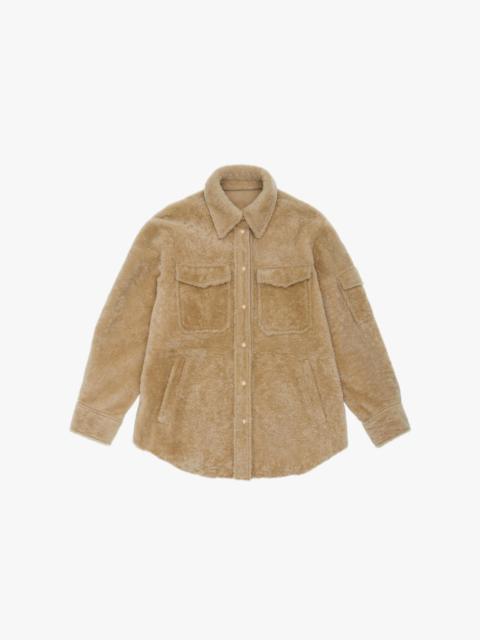 Helmut Lang SHEARLING SHIRT JACKET