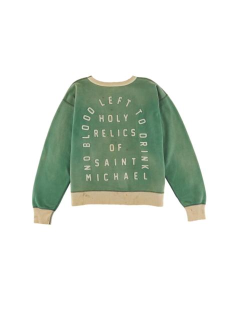 SAINT M×××××× Saint Mxxxxxx No Blood Left Sweatshirt Green