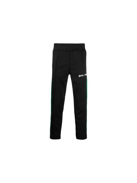 Palm Angels Palm Angels Side Stripe Track Slim Fit Pants Black/Red/Green
