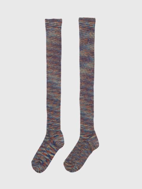 BASERANGE Twist Overknee Socks
                  - Organic Cotton Rib