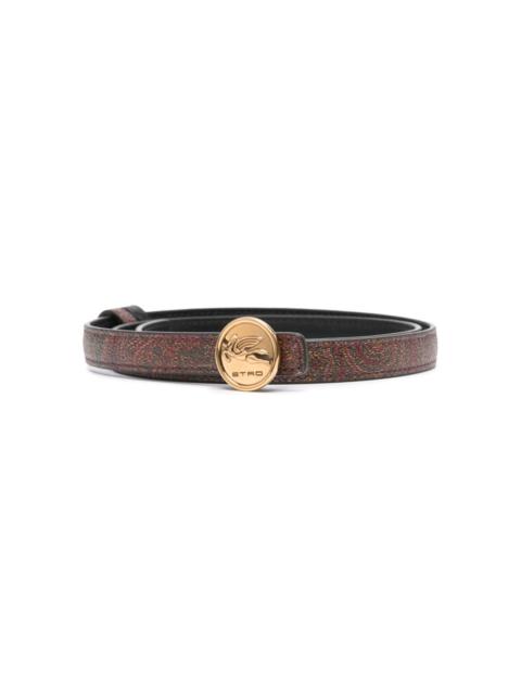 Pegaso-buckle reversible belt
