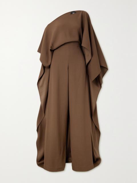 Taller Marmo Jerry cape 효력 1 Shoulder 크레이프 jumpsuit