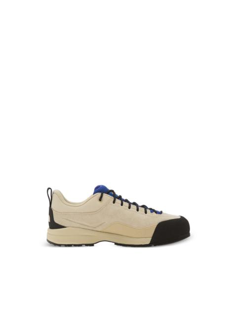 The North Face suede-panelled sneakers