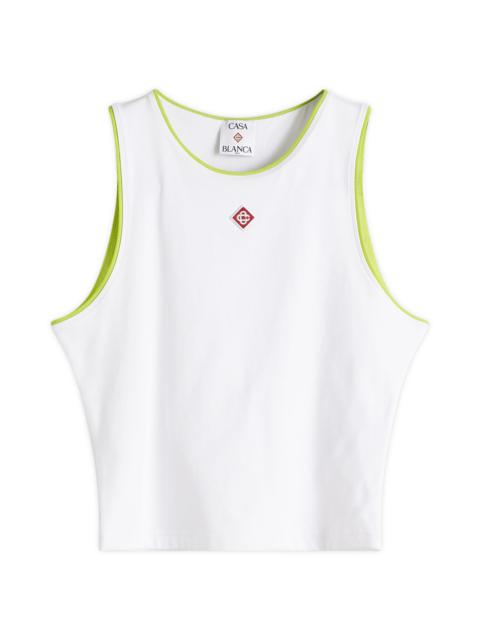 CASABLANCA Casablanca Mini CC Logo Baby Tank Top