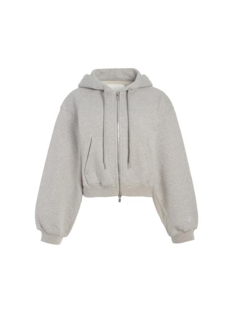 RÙADH The Augustine Organic Cotton Hoodie grey