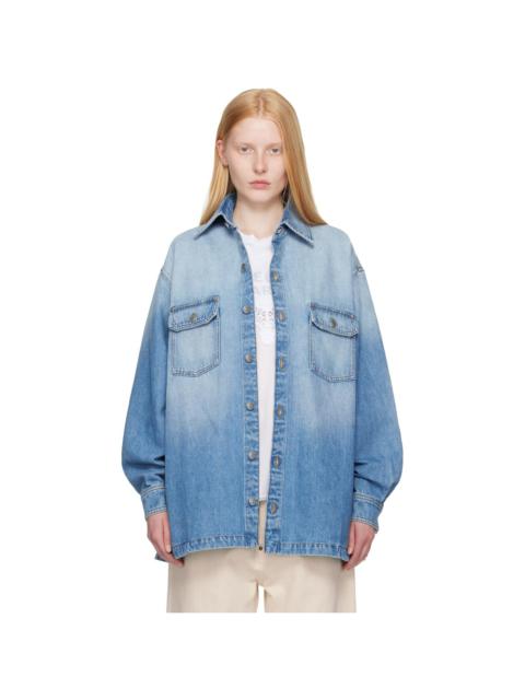 Stella McCartney Blue Iconic Denim Shirt
