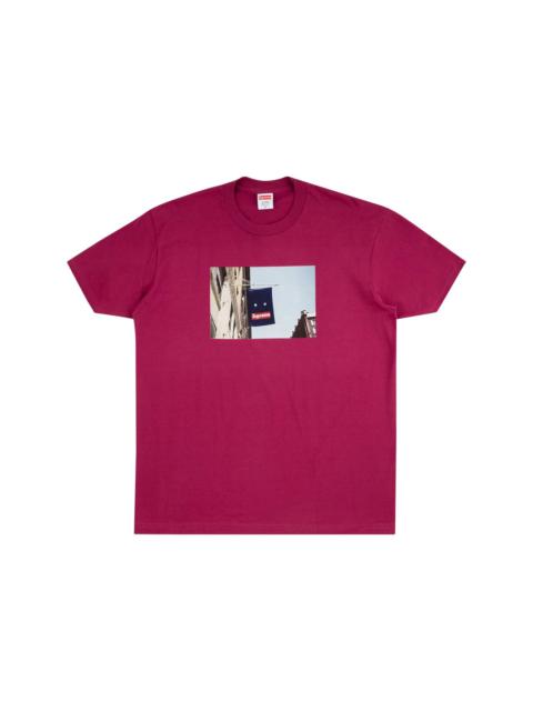 Banner-print T-shirt