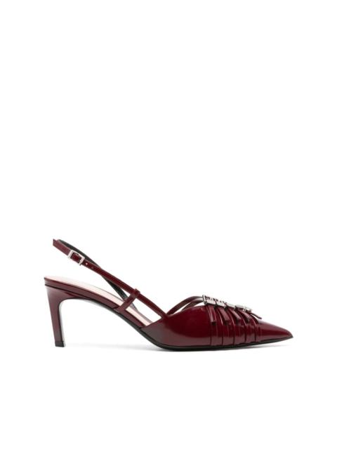 GUCCI 75mm Regent singback pumps