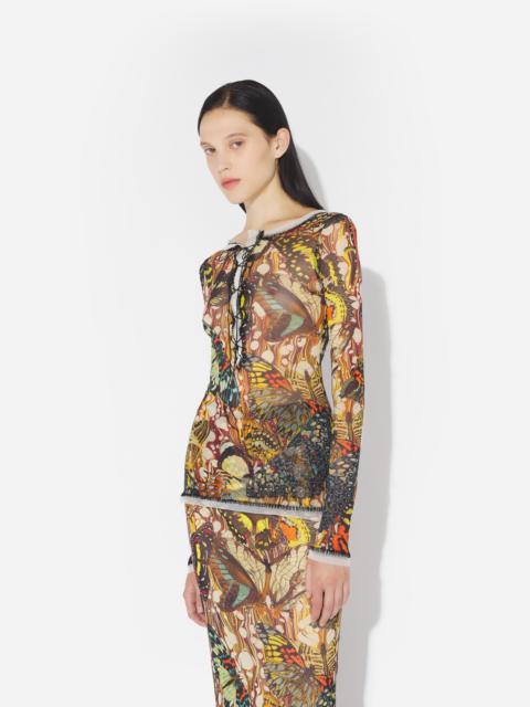 Jean Paul Gaultier RE-EDITION - THE YELLOW BUTTERFLY TOP