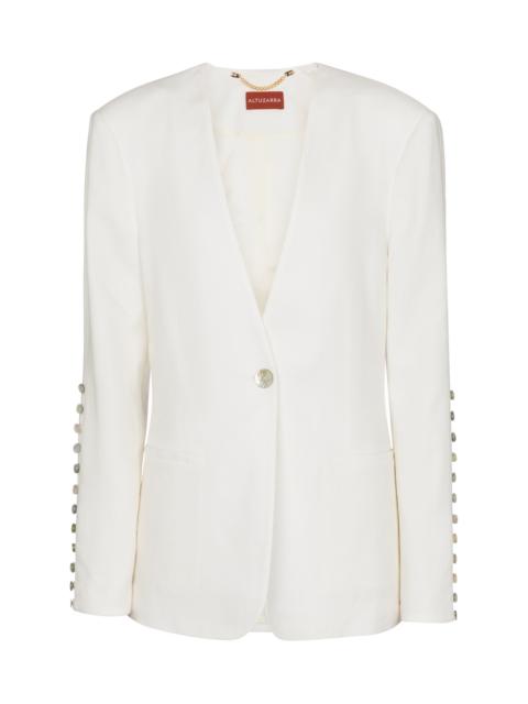 Altuzarra Fern linen-blend blazer