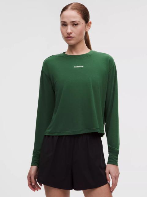 lululemon Jersey Training Long-Sleeve Shirt *Wordmark