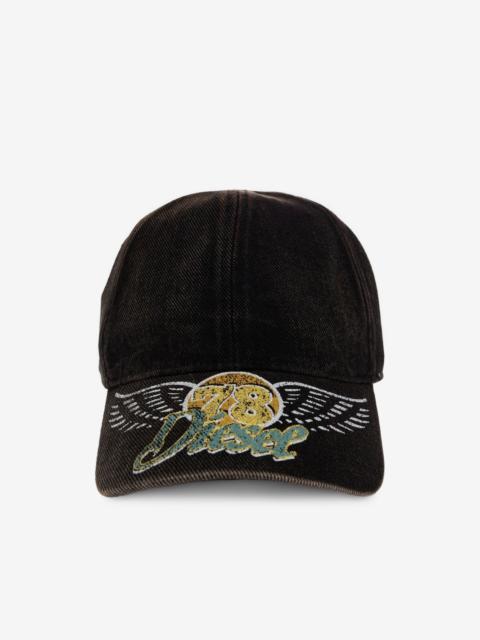 Diesel C-Zanzy logo-print baseball cap