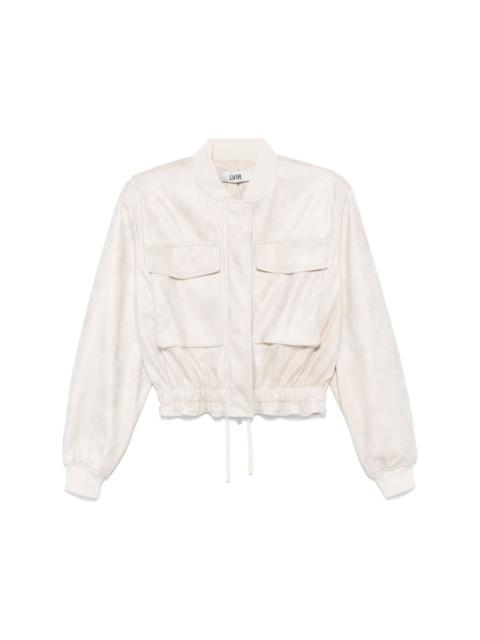 LVIR faux-suede jacket