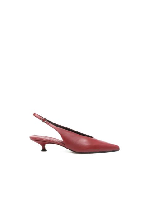 Aeyde Camila point-toe slingback pumps