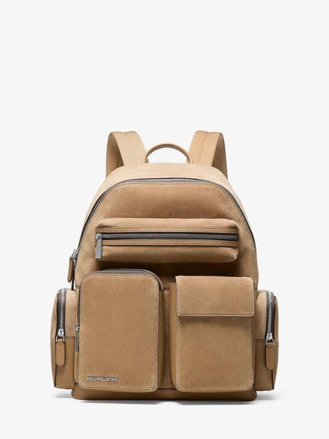 MICHAEL KORS Dakota Suede Cargo Backpack