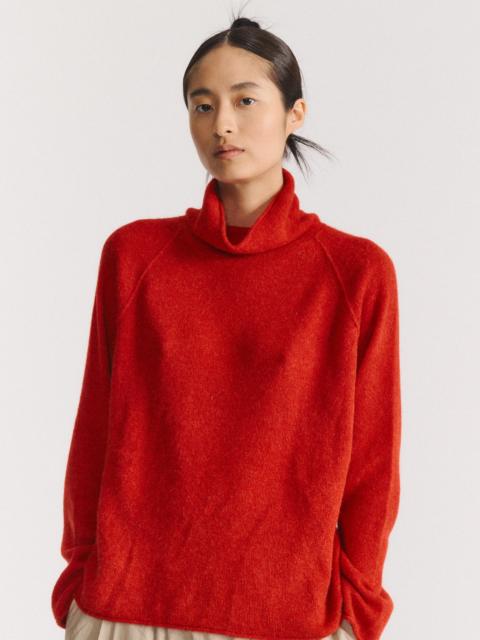 CASEY/CASEY HIGH NECK JUMPER - ALPWO - SANGERINE