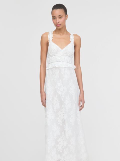 Hill House Home The Bonnie Nightgown - White Magnolia Lace