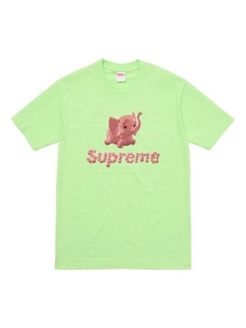 Supreme Supreme SS17 Elephant Light Green Tee SUP-SS17-323