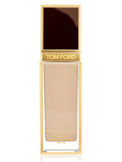 TOM FORD TOM FORD Shade and Illuminate Soft Radiance Foundation SPF 50 in 3.7 Champagne at Nordstrom