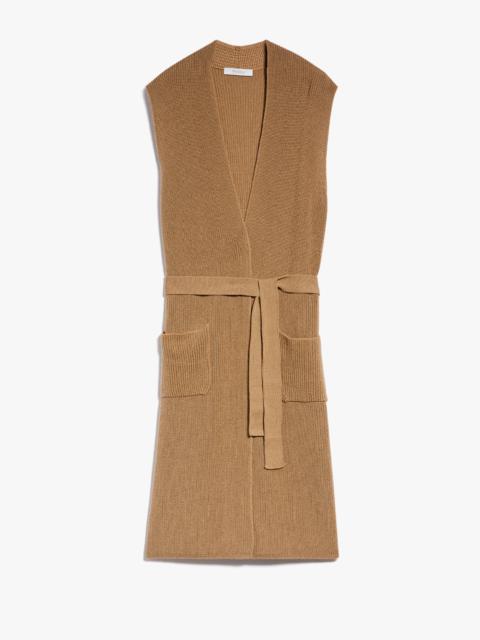 Max Mara MIRCA Wool yarn gilet
