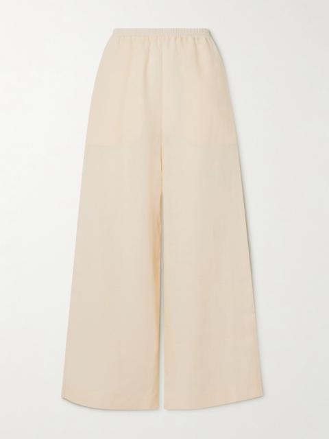 ERES L'intemporel Select Linen Wide-leg Pants