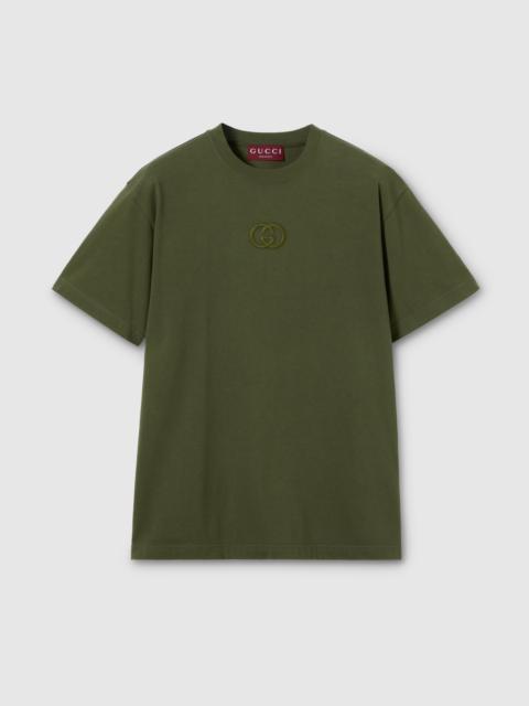 GUCCI Cotton jersey T-shirt with embroidery