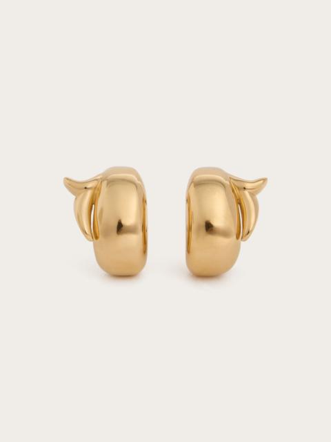 PUCCI PUCCI FISH TAIL EARRINGS