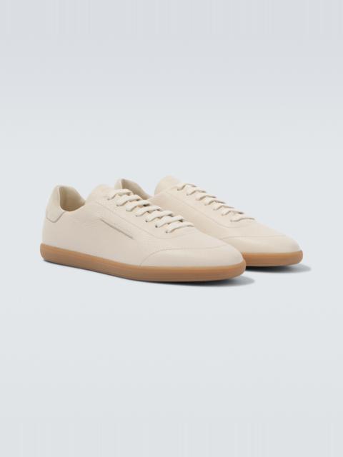ZEGNA Leather sneakers