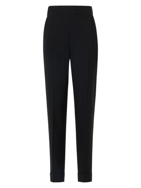 AKRIS Women's Chris Wool-Blend Tapered Pants - Black