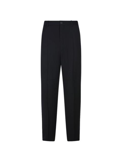 BALENCIAGA button wool trousers