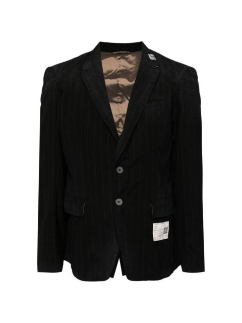 Aged suit jacket