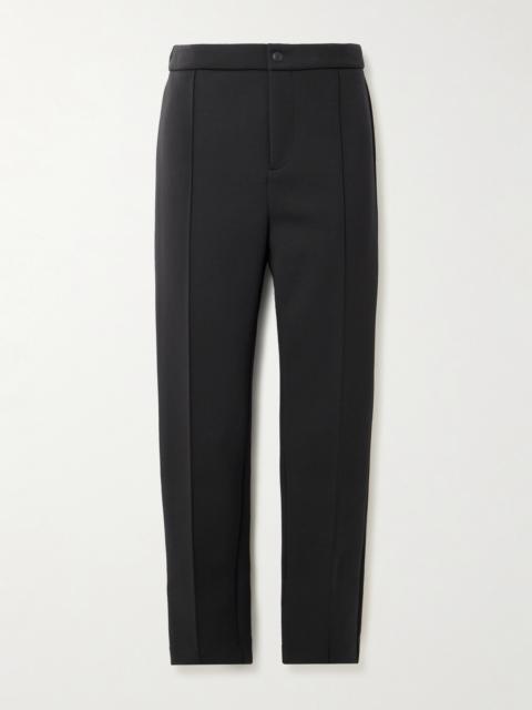 WARDROBE.NYC Cropped Stretch-ponte Straight-leg Pants