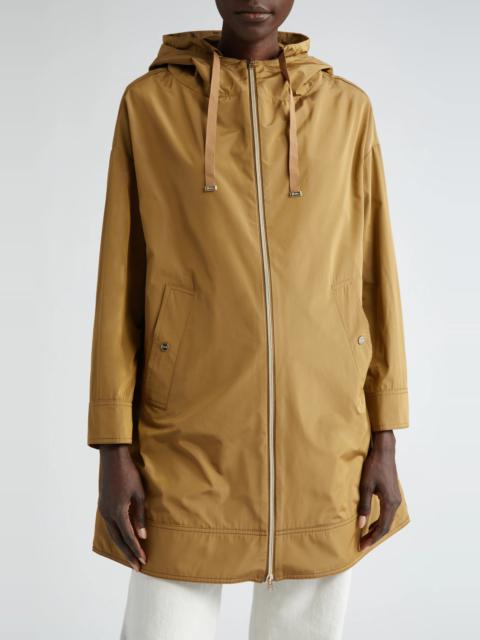 Techno Taffeta A-Line Parka