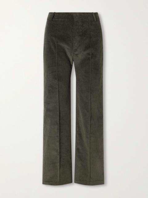DESTREE Yoshimoto Straight-leg Cotton Corduroy Pants