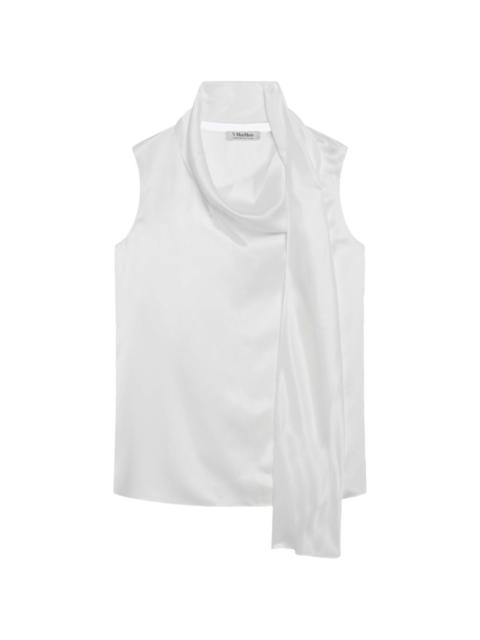 'S Max Mara cowl-neck blouse