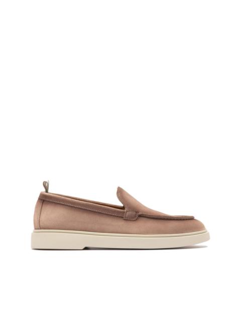 OFFICINE CREATIVE Bones 101 suede loafers